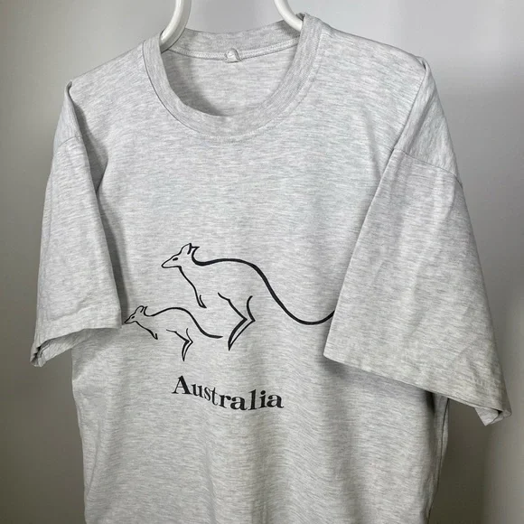 Vintage 90s Australia Kangaroo Graphic T-Shirt - Picture 4 of 8